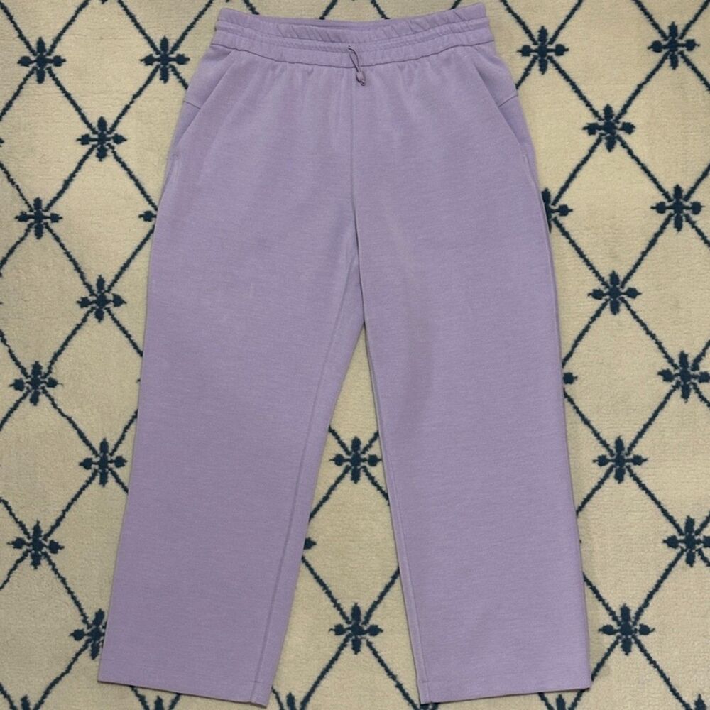 Lululemon Softstreme High-Rise Straight-Leg Cropped Pant - Lilac Ether
